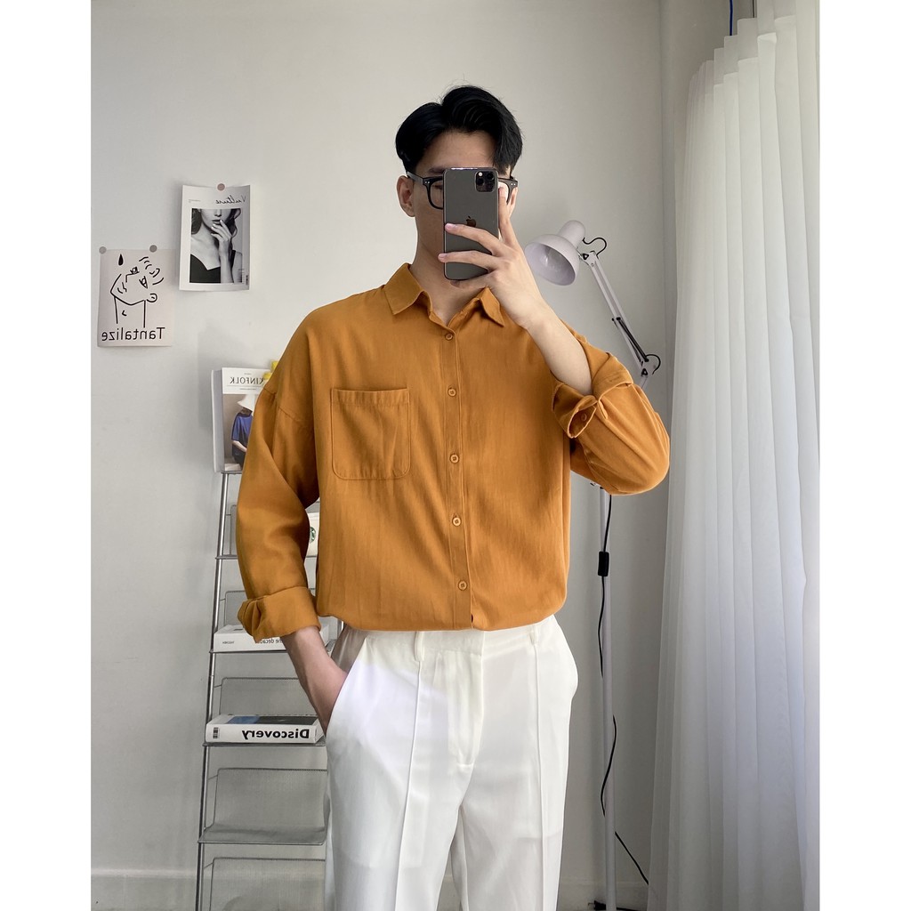 Sơ mi tay dài M1966 (hình chụp thật) | BigBuy360 - bigbuy360.vn