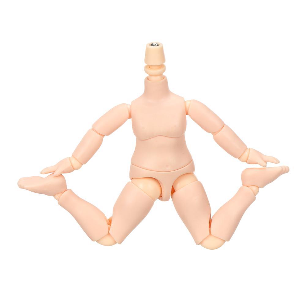 SUSANS Mỹ Phẩm Trang Điểm Da Trắng Khỏa Thân Búp Bê Có Khớp Di Chuyển Được 11CM