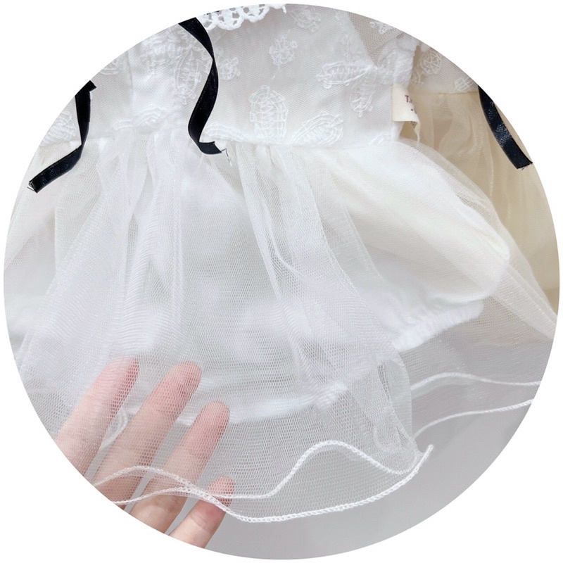 Váy Trẻ Em Váy Ren Công Chúa Cho Bé Gái Tặng Kèm Mũ Siêu Xinh Đầy Tháng, Thôi Nôi,Sinh Nhật