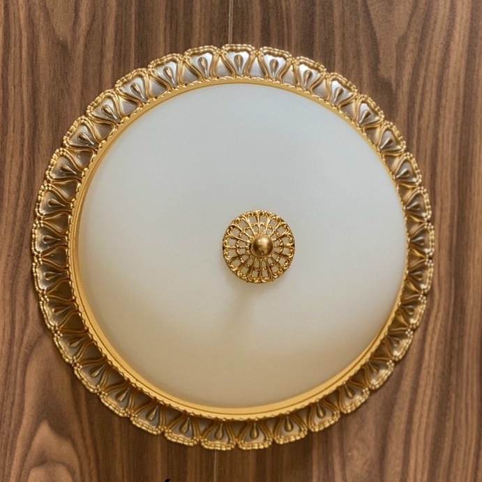 Đèn Ốp Trần Trang Trí Phòng Khách Phi 320mm, Đèn Led Ốp Trần Hiện Đại,Sang Trọng