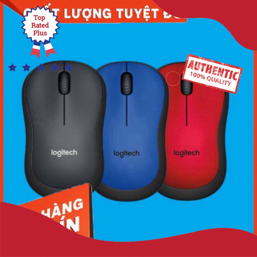 ✅ Chuột ko dây LOGITECH M220 Silent (New, nhấp chuột ko có tiếng ồn) chuyên dùng văn phòng siêu bền bảo hành 6 tháng ✅