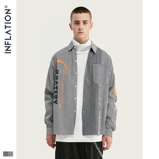 INFLATION Áo sơ mi Oversize 92115W