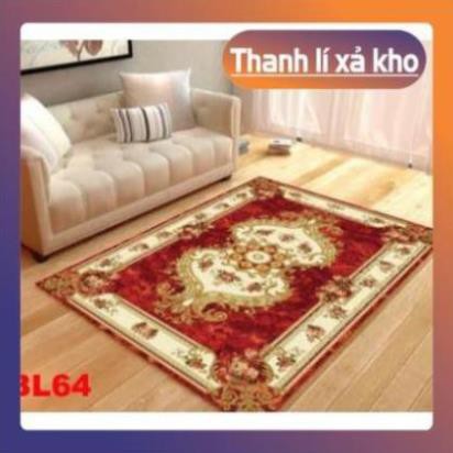 chăn ga giá rẻ Thảm trải sàn Sofa trang trí phòng khách Bali in 3D Nhung nỉ lì cao cấp phong cách hiện đại BL118