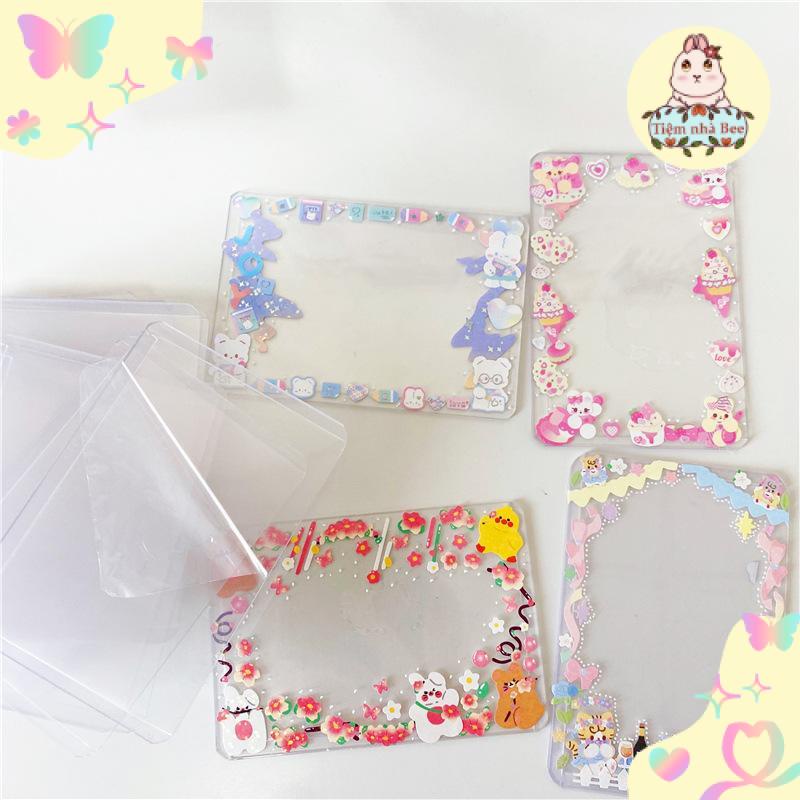 Toploader kích thước A7 - B8 đựng card ảnh idol Kpop, đựng card Anime │ Xem thêm ở phần MÔ TẢ SẢN PHẨM