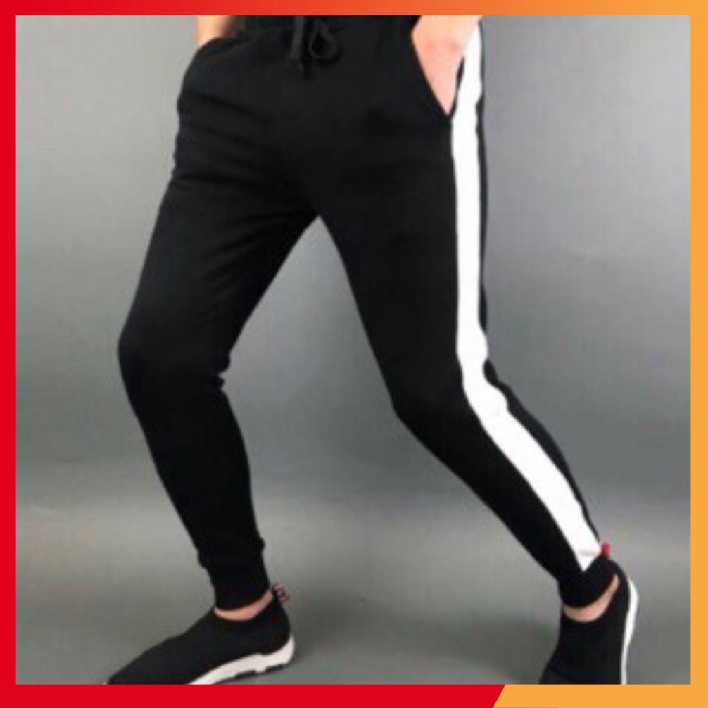 Quần jogger phối sọc size 39-105kg