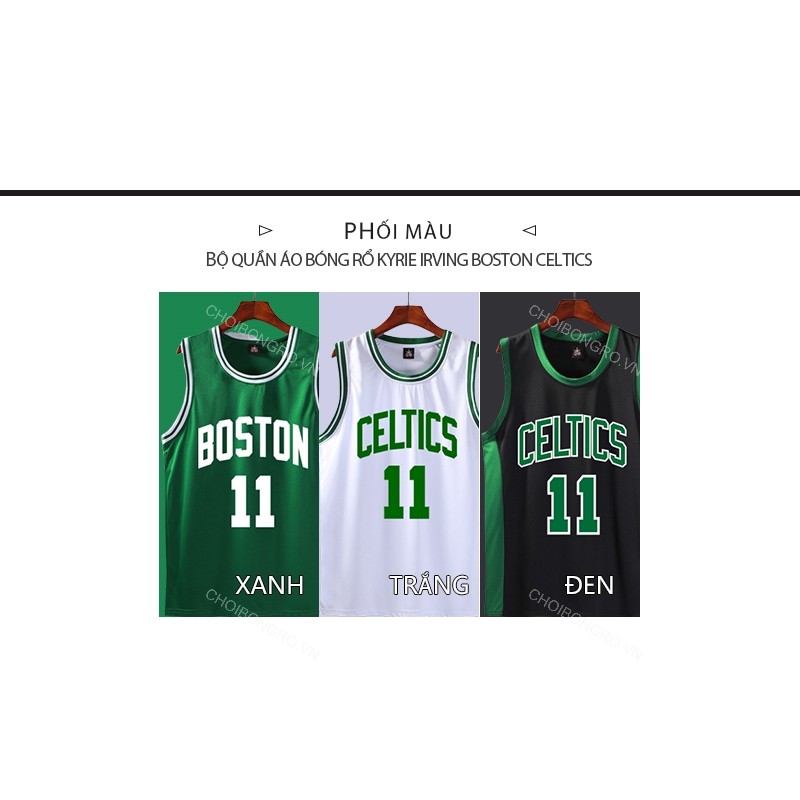 Bộ quần áo bóng rổ Kyrie Irving Celtics