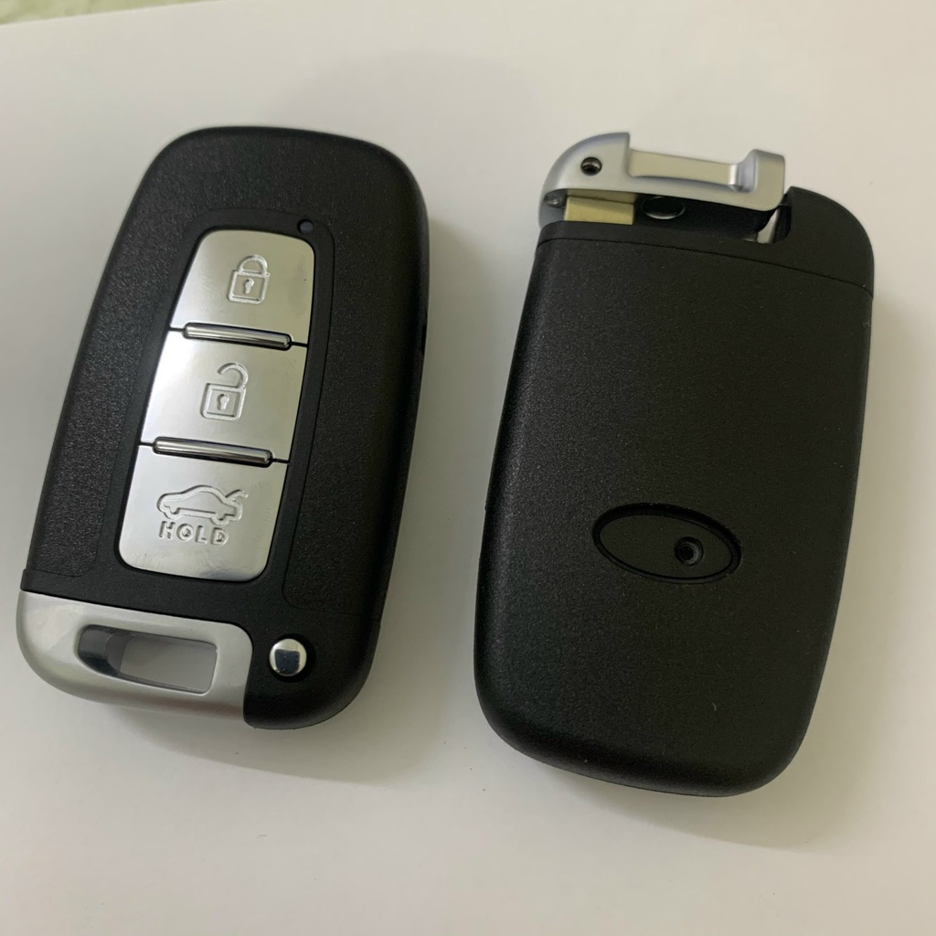 Vỏ Chìa Khóa, Smart Key Phù Hợp Với Xe Hyundai 3 Nút Bấm Điều Khiển