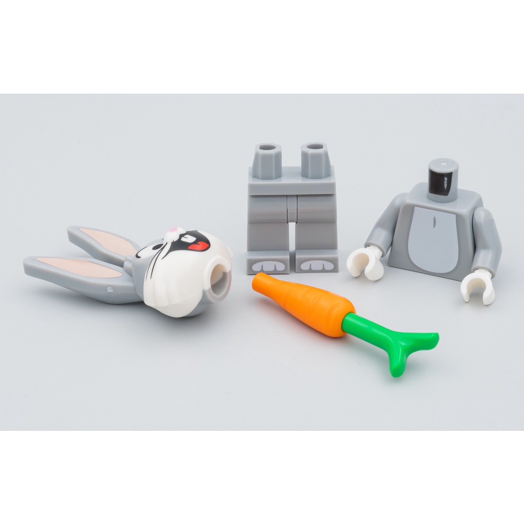 Nhân vật LEGO Minifigures Looney Tunes 71030 Bugs Bunny - Thỏ Bugs
