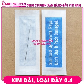 Kim 1 Dài Phổ Thông, Độ Dày 0.40 (Xanh Dương)