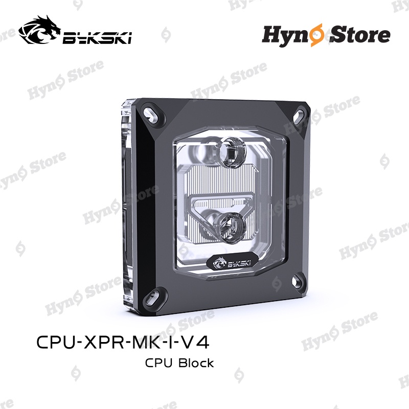 Block CPU Bykski V4 thiết kế mới CPU-XPR-MK-I-V4 Hỗ trợ socket 1700 Tản nhiệt nước custom - Hyno Store