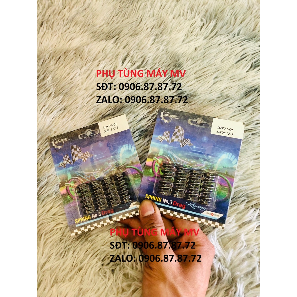 Lò xo nồi độ CKHL size 2.3/2.4li dành cho xe Sirius. CHUẨN.