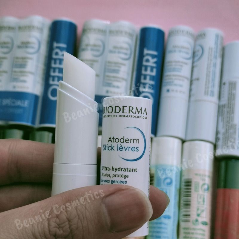 Son dưỡng môi Bioderma Atoderm Stick Lèvres 4g nội địa Pháp không màu