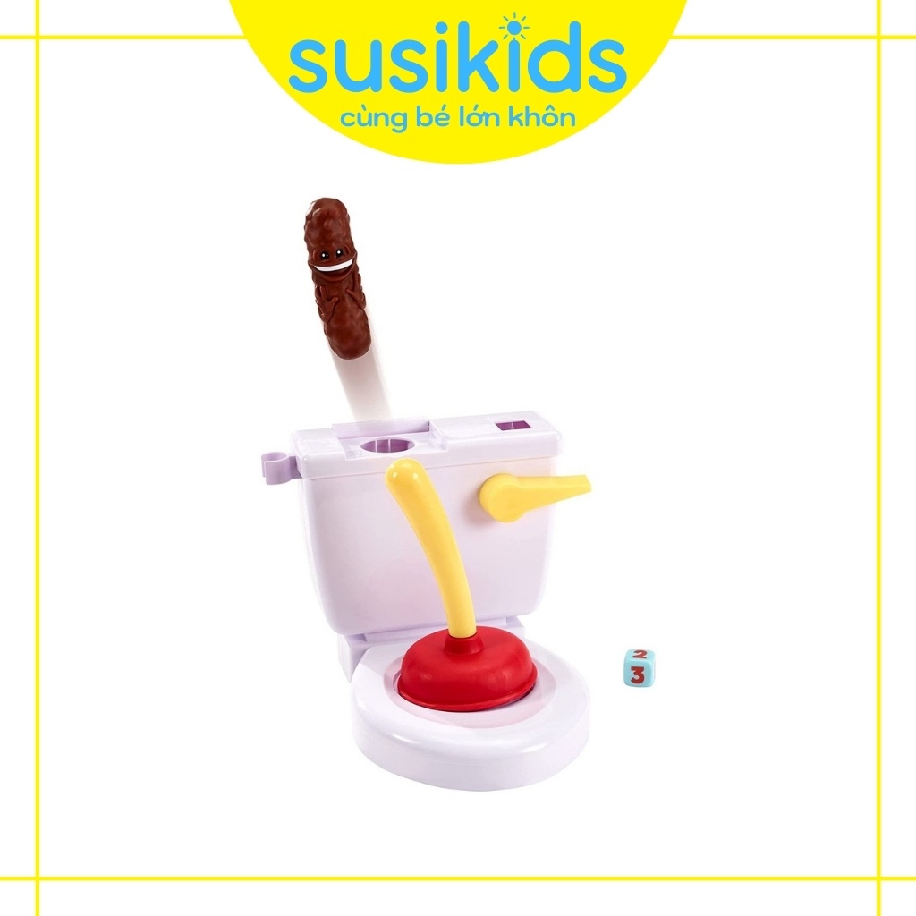 Bộ đồ chơi Flushin Frenzy Poop Chơi Toilet Vui Nhộn Cho Bé SUSIKIDS