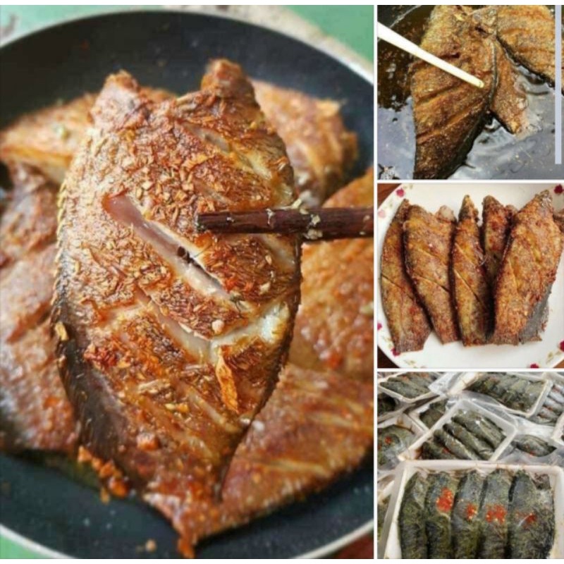 Cá sặc ướp sả 1 nắng.khay 500g