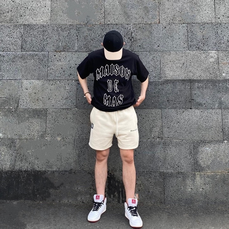 ÁO THUN TAY LỠ COTTON MAISON FORM UNISEX NAM NỮ (kèm ảnh thật)