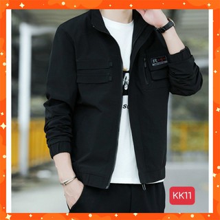 Áo khoác kaki nam 2 lớp cao cấp - áo khoác nam thời trang phố phong cách trẻ trung