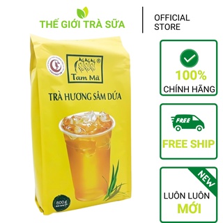 Trà  sâm dứa Tam Mã (500 gram) vị hương dứa dùng pha đồ uống giải khát ,loại trà thượng hạng - cửa hàng thê giới trà sữa