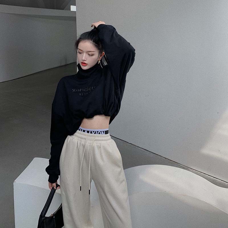 Ulzzang ( 얼짱) - ÁO NỈ THU ĐÔNG CỔ LỌ THỜI TRANG NỮ (CHẤT DÀY)
