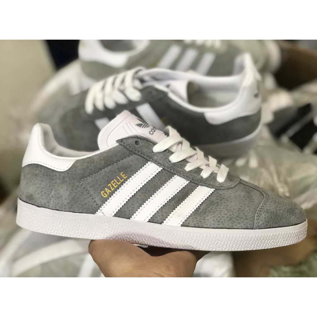 (2 màu) Giày sneaker Adidas Gazelle Dark Gray & Olive