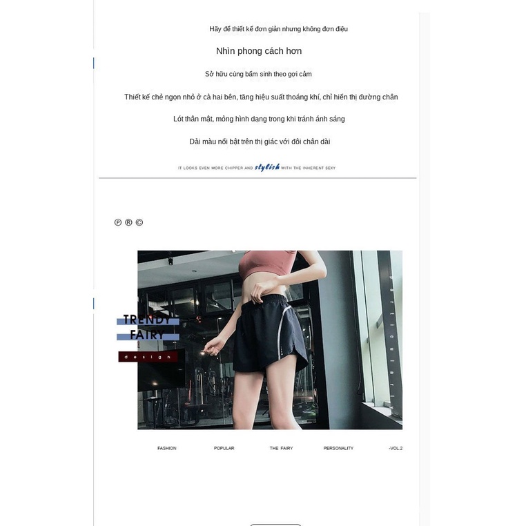 Thể Thao Màu Đỏ Chạy Thể Dục Thể Thao Quần Short Nữ Chống Ánh Sáng Giả Bao Gồm Lót Lỏng Lẻo, Thoáng Khí, Nhanh Chóng Làm Khô Quần Yoga | BigBuy360 - bigbuy360.vn