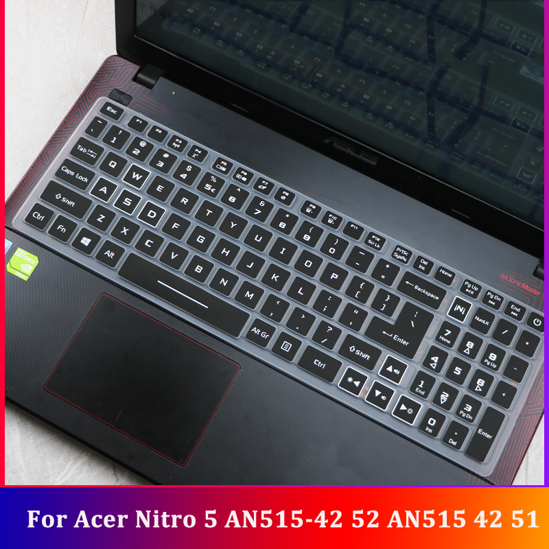 Miếng Dán Bàn Phím Silicon Mỏng Cho Acer Nitro 5 An515-42 52 An515 42 51 51ez 51by 791p 15.6 Inch