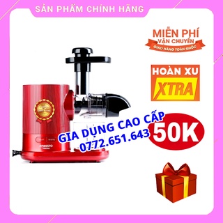 Máy ép chậm foresto prana đa năng, máy ép trái cây hoa quả siêu kiệt bã dễ dàng sử dụng