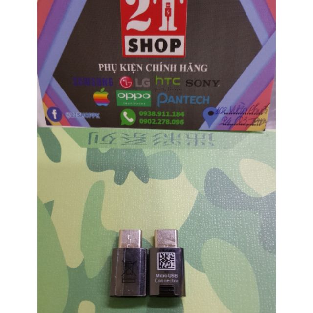 ĐẦU CHUYỂN ĐỔI CHÂN CÁP TỪ MICROUSB SANG USB TYPE-C