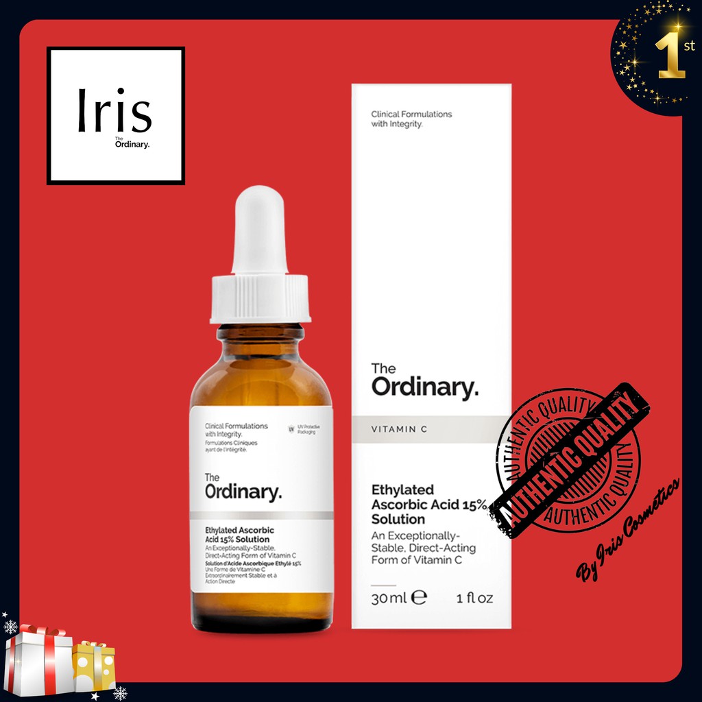 Serum sáng da Ethylated Ascorbic Acid 15% Solution – The Ordinary.