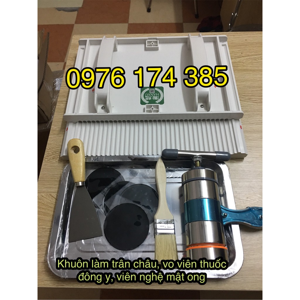 Dụng cụ vo viên trân châu, vo viên thuốc đông y, vo viên bánh nhãn