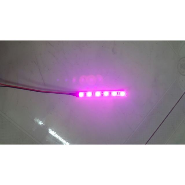 Led dây độ chế xe máy , xe đạp (loại 6 led , dài 10cm) giá 1 cặp 2 dây