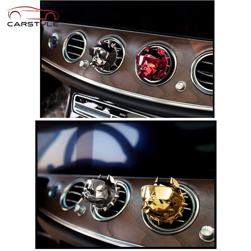 Nước Hoa Cài Cửa Gió Điều Hòa Xe Hơi Đầu Chó PitPull dog for city crv honda toyota mazda benz bmw