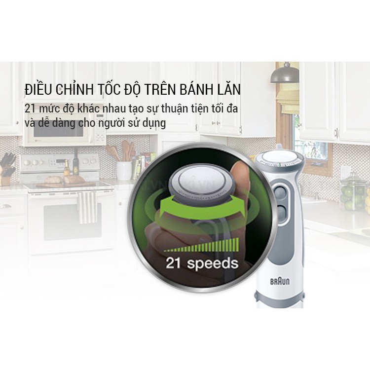 MÁY XAY CẦM TAY BRAUN MQ5200