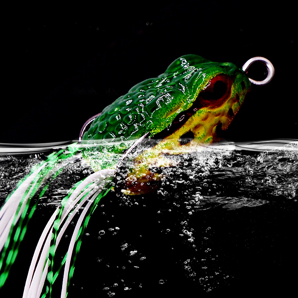 Mồi Câu Cá Giả Hình Ếch Sấm Sét Mềm 2.5cm 3.2g