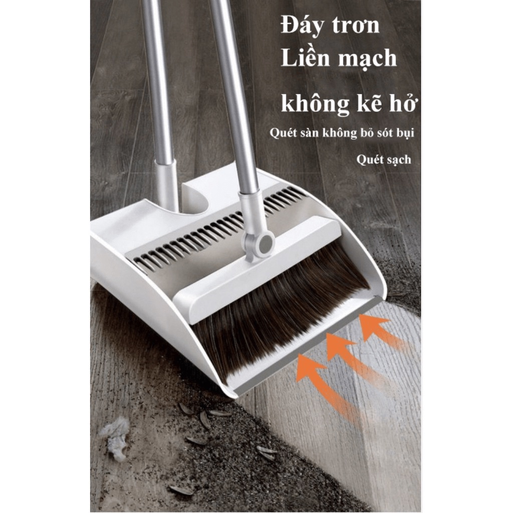 💯 Chổi quét nhà từ tính kèm thùng đựng rác đa năng KumiaWase Japan  Eurro Outlet