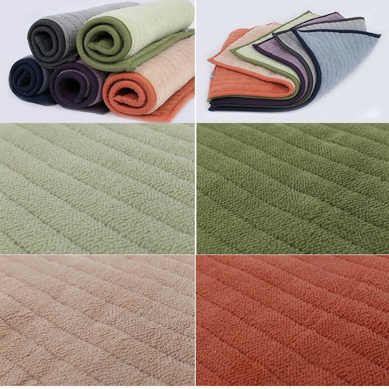 Thảm chùi chân Lock&Lock MAT411 có thể sử dụng 2 mặt, 5 màu thoải mái lựa chọn - BABYHOPSG