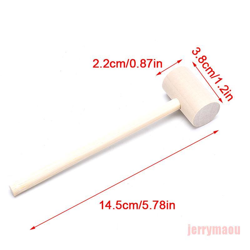 Set 5 búa gỗ đồ chơi mini thay thế vui nhộn dành cho trẻ em