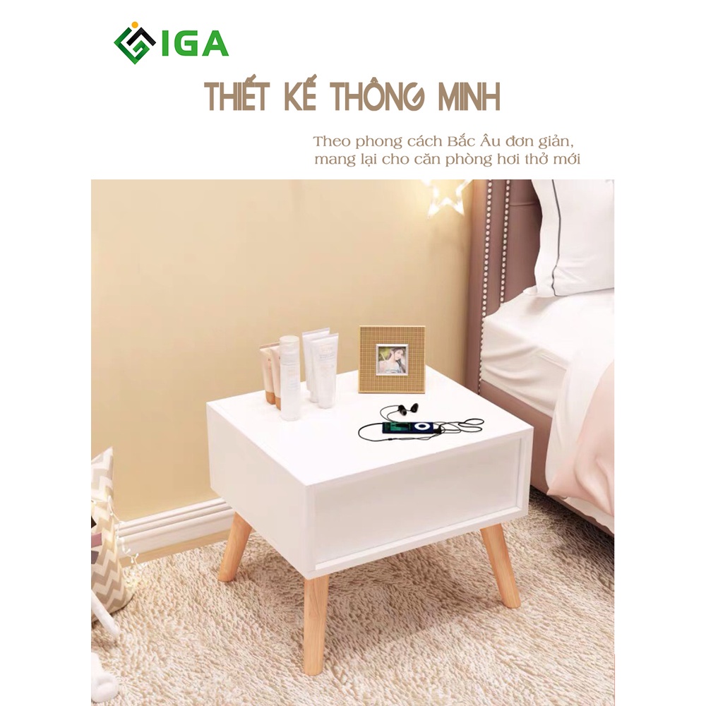 Bàn Trang Điểm Mini Đa Năng có thể làm tủ đầu giường IGA - GP152