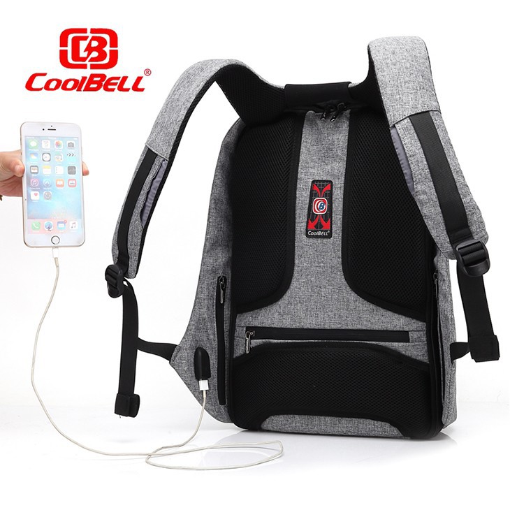 Balo Laptop chính hãng CoolBell chống Trộm CB-8001 15.6inch