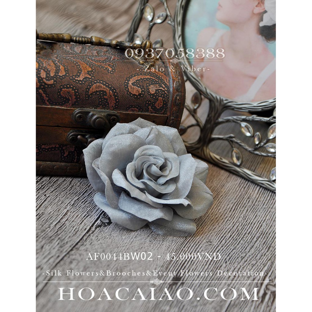 Hoa cài áo, hoa cài tóc AF0044BW02