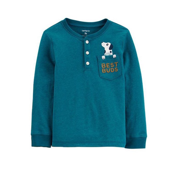 Áo Thun Tay Dài Xuất Khẩu Bé Trai