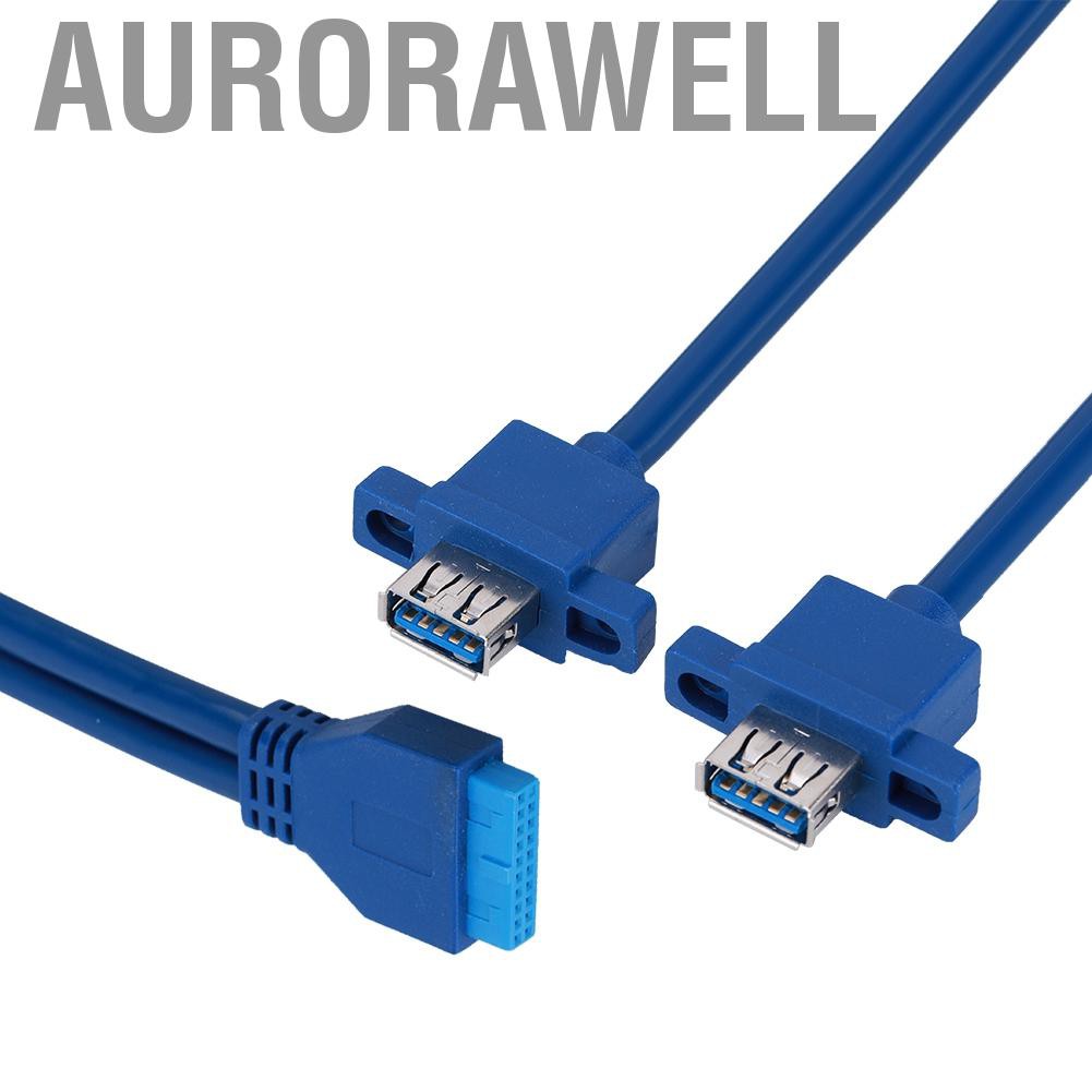 Dây Cáp Nối Dài Usb 3.0 0.3-0.8m 19 / 20 Pin Cho Bo Mạch Chủ | BigBuy360 - bigbuy360.vn