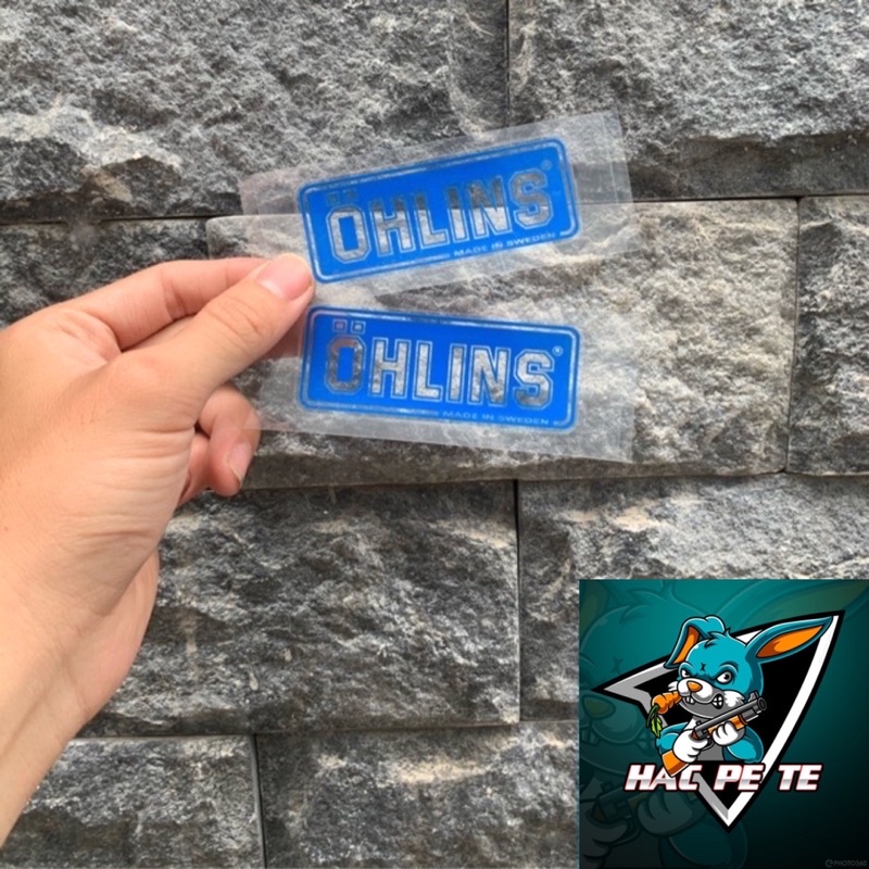 Tem OHLINS Dán Phuộc Chính Hãng Thụy Điển 🇸🇪