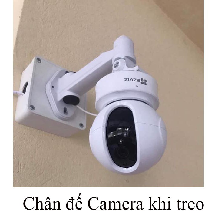 Chân đế camera ngoài trời quan sát bằng nhựa ABS loại 1 giành cho Camera Dahua, Hikvison, Ezviz, Imou