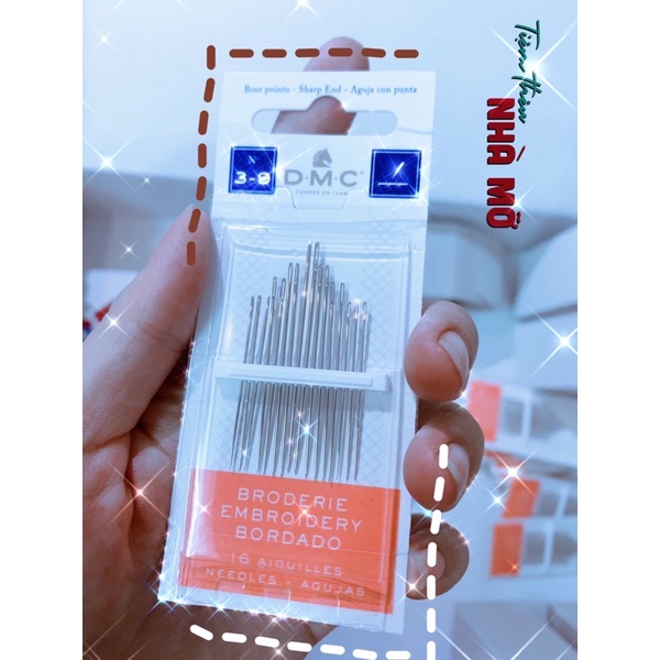 Set kim thêu DMC cao cấp chính hãng của Pháp