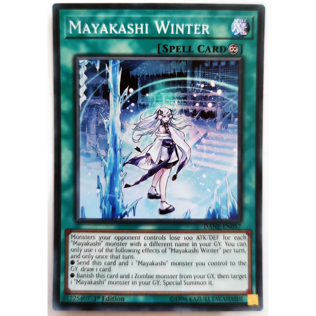 [Thẻ Yugioh] Mayakashi Winter |EN| Super Rare