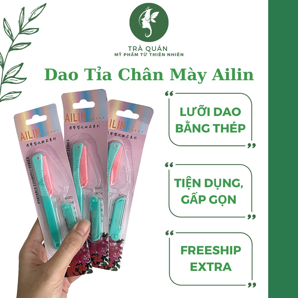 Dao Cạo Tỉa Lông Mày - Tỉa Khuôn Mày - Định Hình Chân Mày Bạn Nữ Ailin