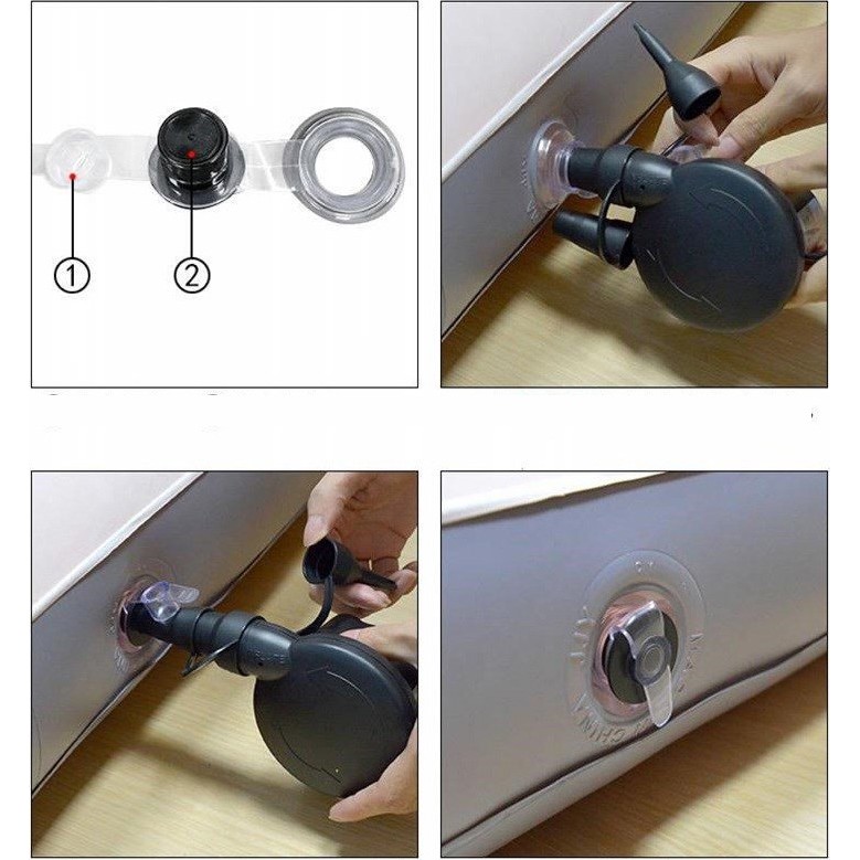Giường Hơi Hình Thú  (Tặng Kèm Bơm Điện Và Gối) Nệm hơi cao cấp | BigBuy360 - bigbuy360.vn