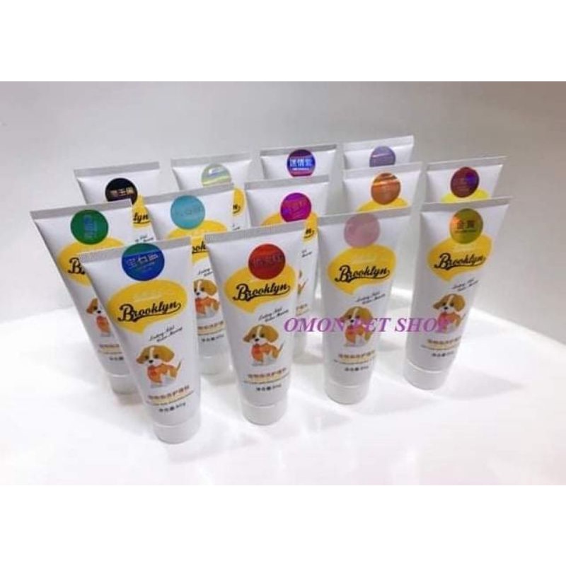 Màu nhuộm lông Brooklyn cho chó mèo thơm dịu mùi trái cây an toàn cho lông và da