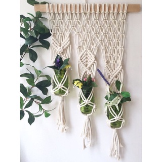 Macrame trang trí nhà cửa decor phòng ngủ phòng khách
