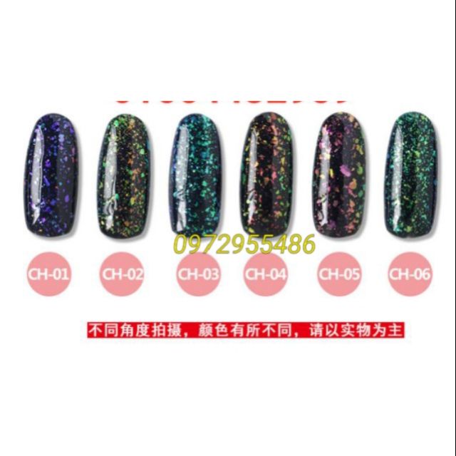 Gel nhũ khổng tước